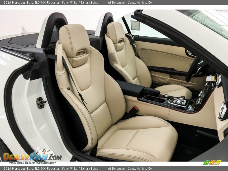 Sahara Beige Interior - 2019 Mercedes-Benz SLC 300 Roadster Photo #5