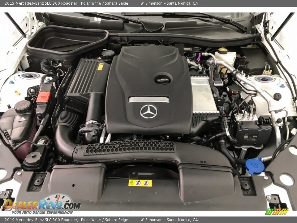 2019 Mercedes-Benz SLC 300 Roadster 2.0 Liter Turbocharged DOHC 16-Valve VVT 4 Cylinder Engine Photo #8