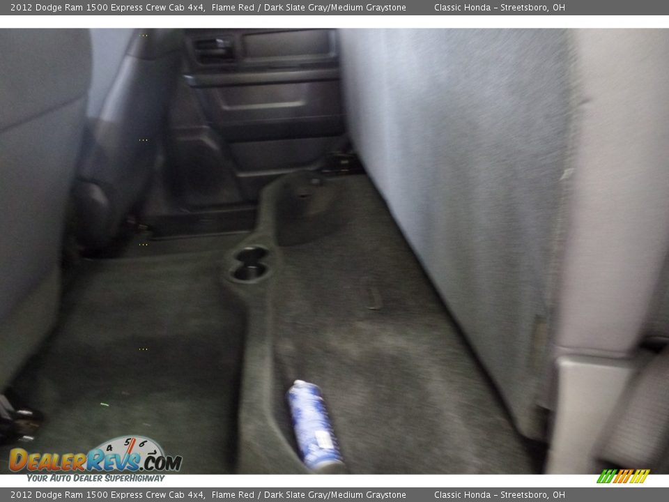 2012 Dodge Ram 1500 Express Crew Cab 4x4 Flame Red / Dark Slate Gray/Medium Graystone Photo #19