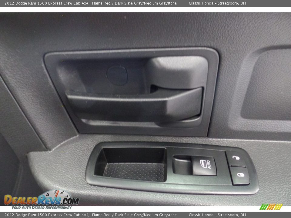 2012 Dodge Ram 1500 Express Crew Cab 4x4 Flame Red / Dark Slate Gray/Medium Graystone Photo #21
