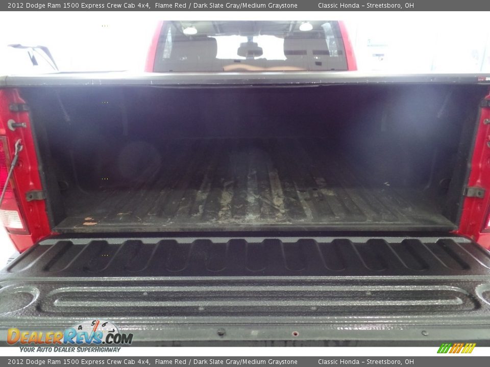 2012 Dodge Ram 1500 Express Crew Cab 4x4 Flame Red / Dark Slate Gray/Medium Graystone Photo #31
