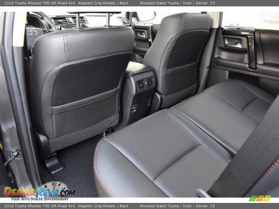 Rear Seat of 2019 Toyota 4Runner TRD Off-Road 4x4 Photo #14