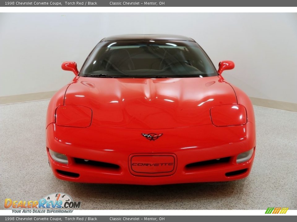 1998 Chevrolet Corvette Coupe Torch Red / Black Photo #2