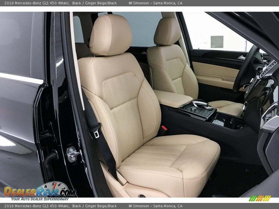 Ginger Beige/Black Interior - 2019 Mercedes-Benz GLS 450 4Matic Photo #5