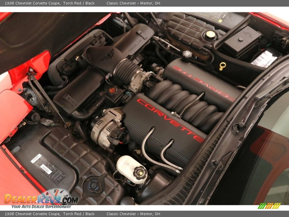 1998 Chevrolet Corvette Coupe Torch Red / Black Photo #20