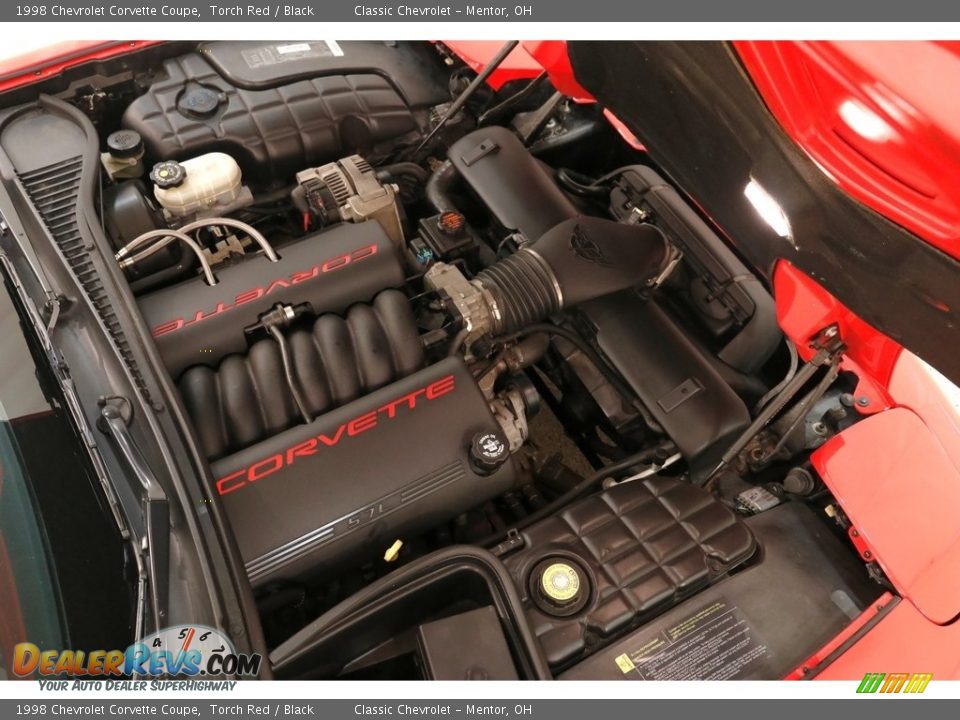 1998 Chevrolet Corvette Coupe Torch Red / Black Photo #21