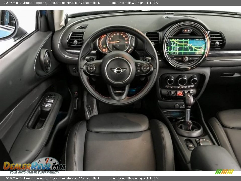 2019 Mini Clubman Cooper S Digital Blue Metallic / Carbon Black Photo #4