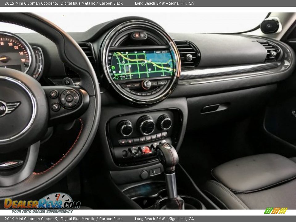 2019 Mini Clubman Cooper S Digital Blue Metallic / Carbon Black Photo #5