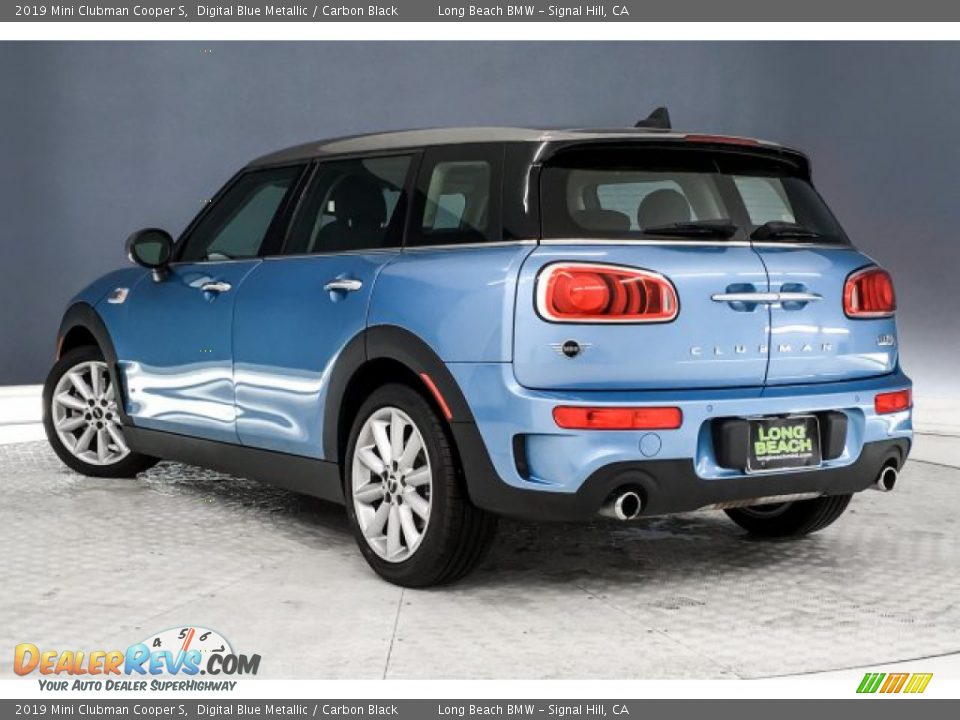 2019 Mini Clubman Cooper S Digital Blue Metallic / Carbon Black Photo #10