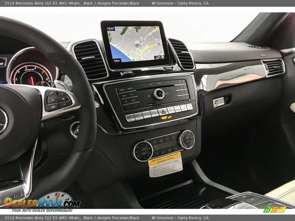 Dashboard of 2019 Mercedes-Benz GLS 63 AMG 4Matic Photo #6