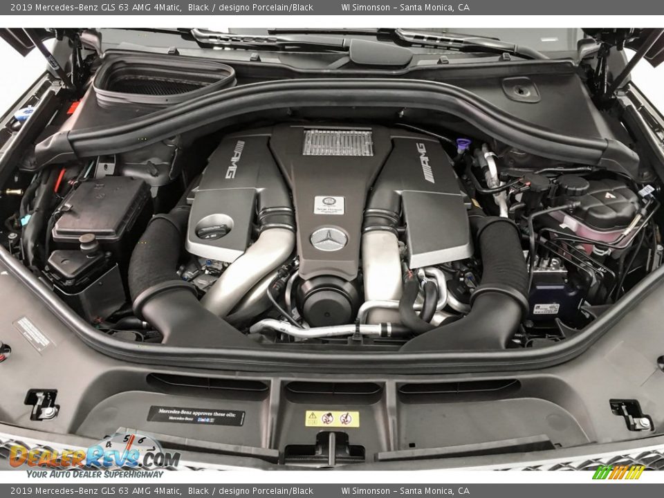 2019 Mercedes-Benz GLS 63 AMG 4Matic 5.5 Liter AMG biturbo DOHC 32-Valve VVT V8 Engine Photo #8