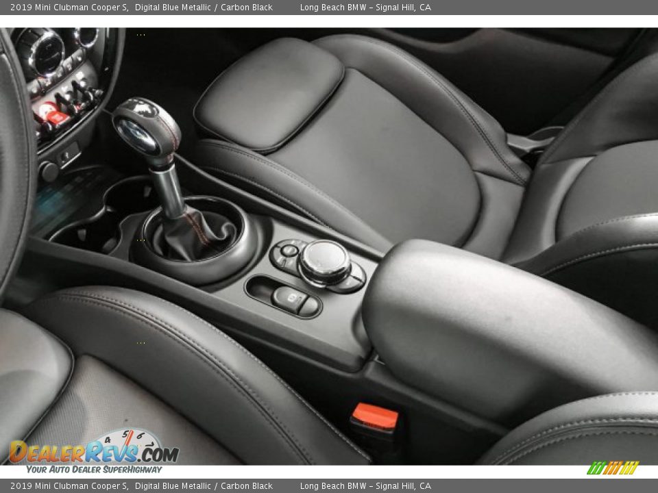 2019 Mini Clubman Cooper S Digital Blue Metallic / Carbon Black Photo #21