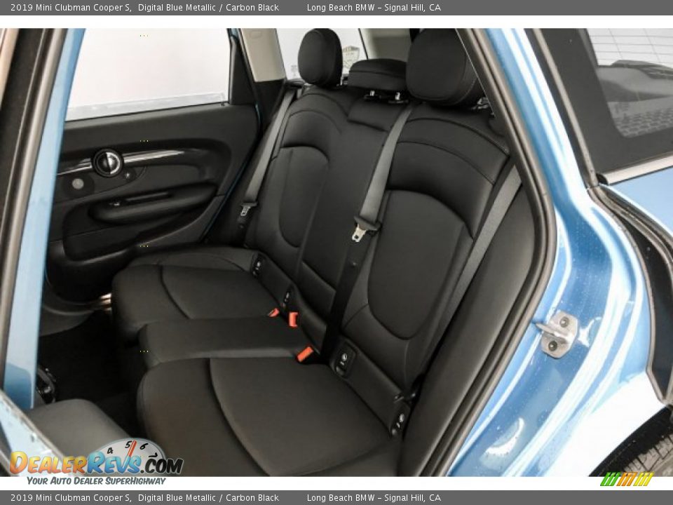 2019 Mini Clubman Cooper S Digital Blue Metallic / Carbon Black Photo #26