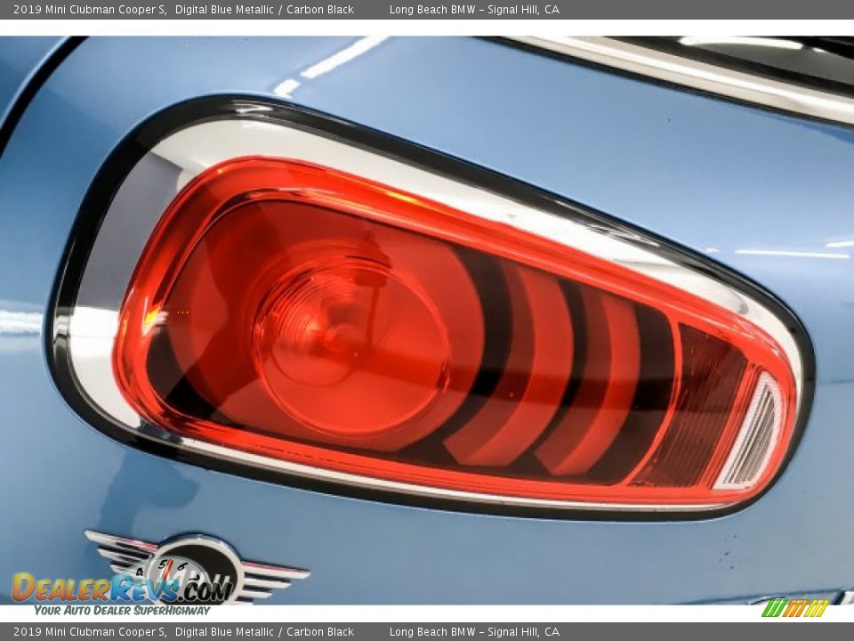 2019 Mini Clubman Cooper S Digital Blue Metallic / Carbon Black Photo #27