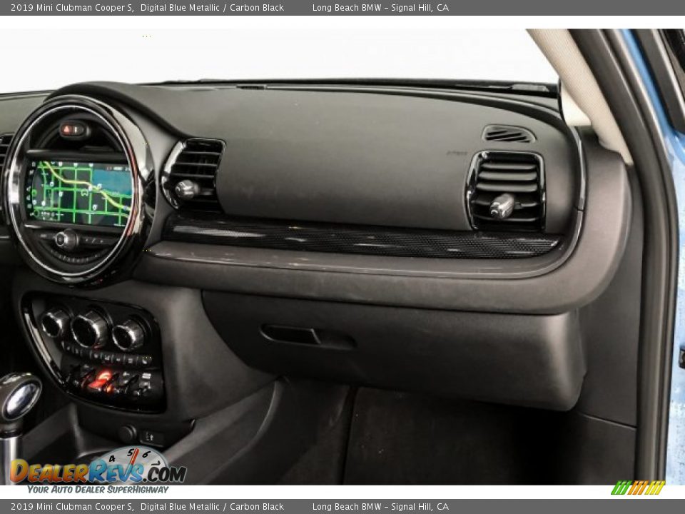 2019 Mini Clubman Cooper S Digital Blue Metallic / Carbon Black Photo #29