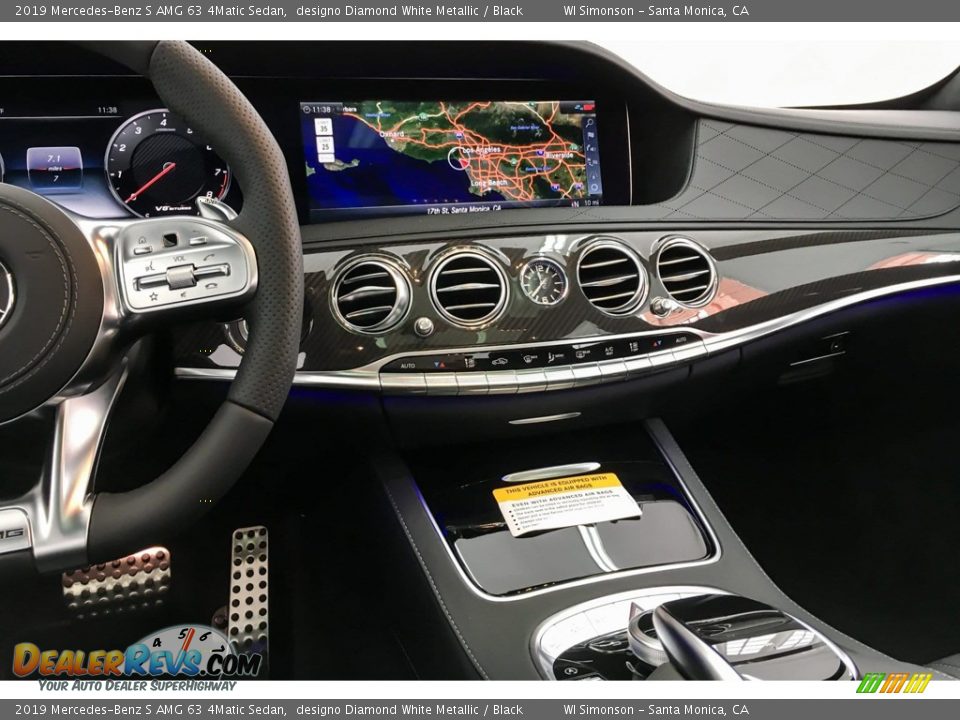 Controls of 2019 Mercedes-Benz S AMG 63 4Matic Sedan Photo #5