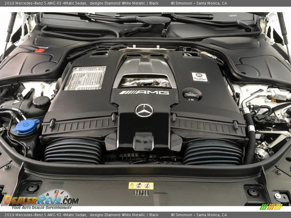2019 Mercedes-Benz S AMG 63 4Matic Sedan 4.0 Liter biturbo DOHC 32-Valve VVT V8 Engine Photo #9