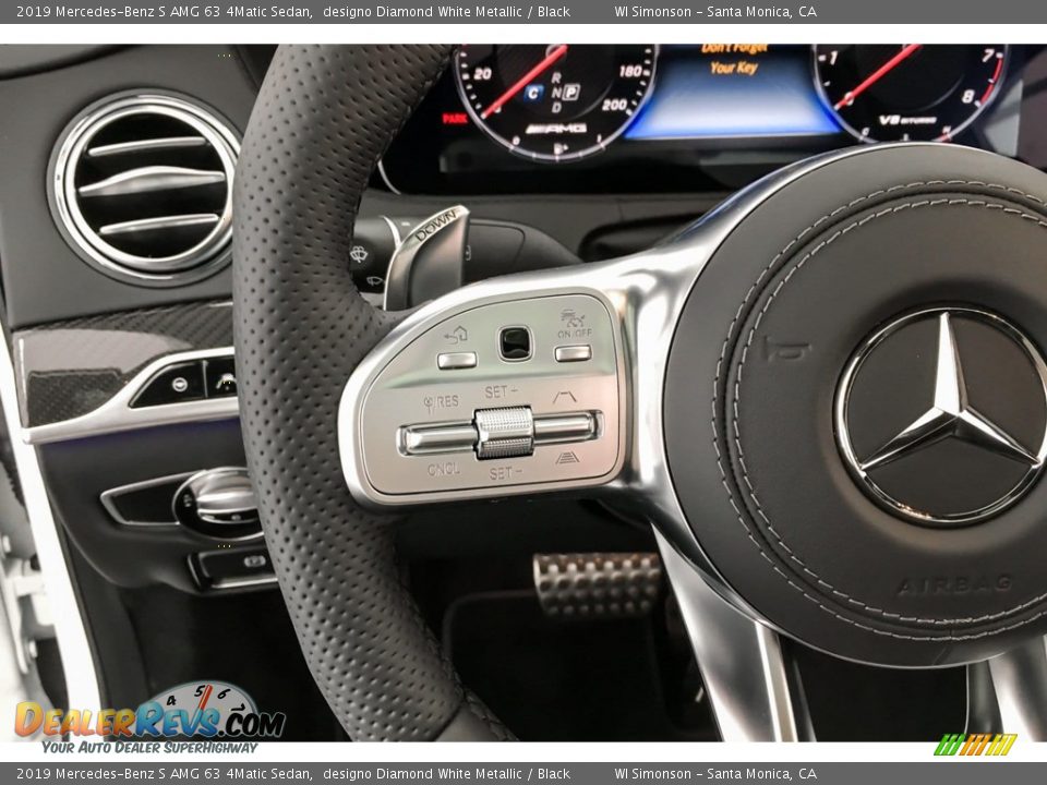 2019 Mercedes-Benz S AMG 63 4Matic Sedan Steering Wheel Photo #19