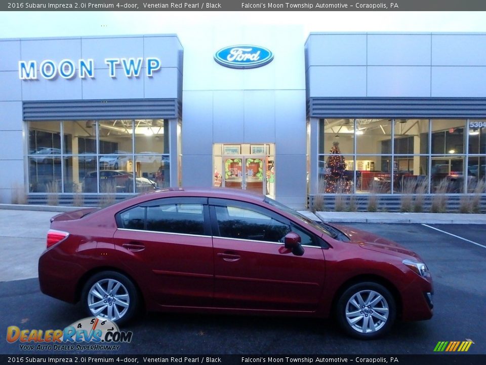 2016 Subaru Impreza 2.0i Premium 4-door Venetian Red Pearl / Black Photo #1