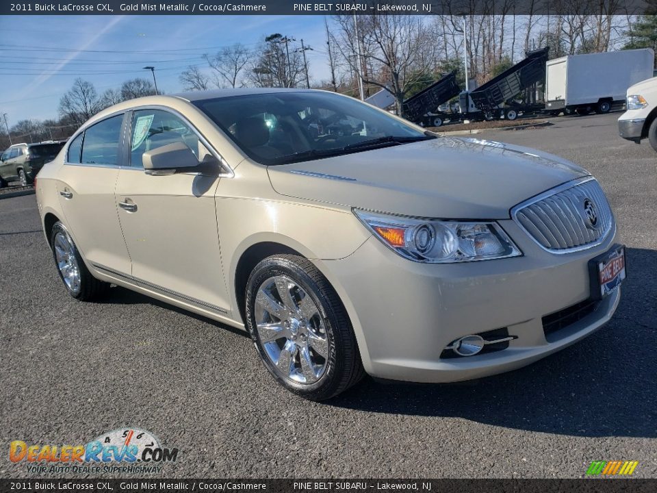 2011 Buick LaCrosse CXL Gold Mist Metallic / Cocoa/Cashmere Photo #1