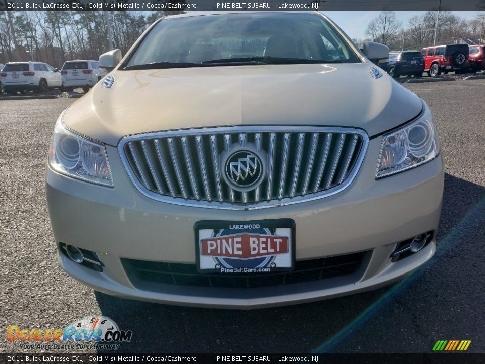 2011 Buick LaCrosse CXL Gold Mist Metallic / Cocoa/Cashmere Photo #2