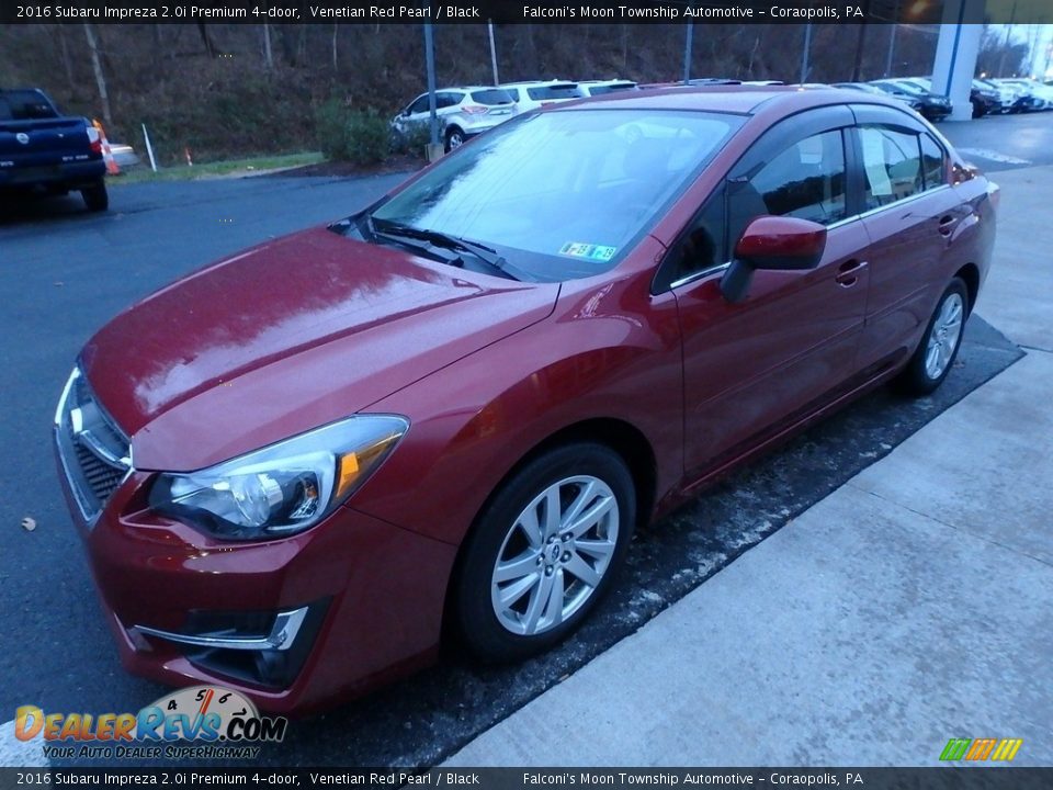 2016 Subaru Impreza 2.0i Premium 4-door Venetian Red Pearl / Black Photo #6