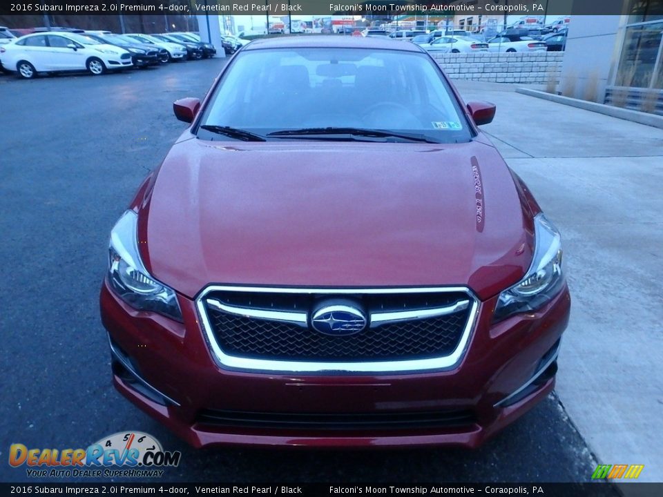 2016 Subaru Impreza 2.0i Premium 4-door Venetian Red Pearl / Black Photo #7