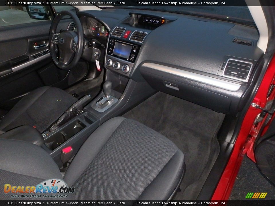 2016 Subaru Impreza 2.0i Premium 4-door Venetian Red Pearl / Black Photo #11