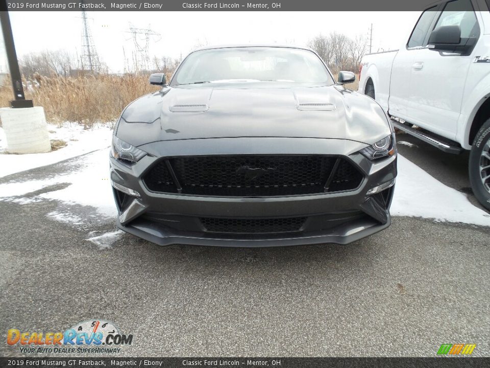 2019 Ford Mustang GT Fastback Magnetic / Ebony Photo #2