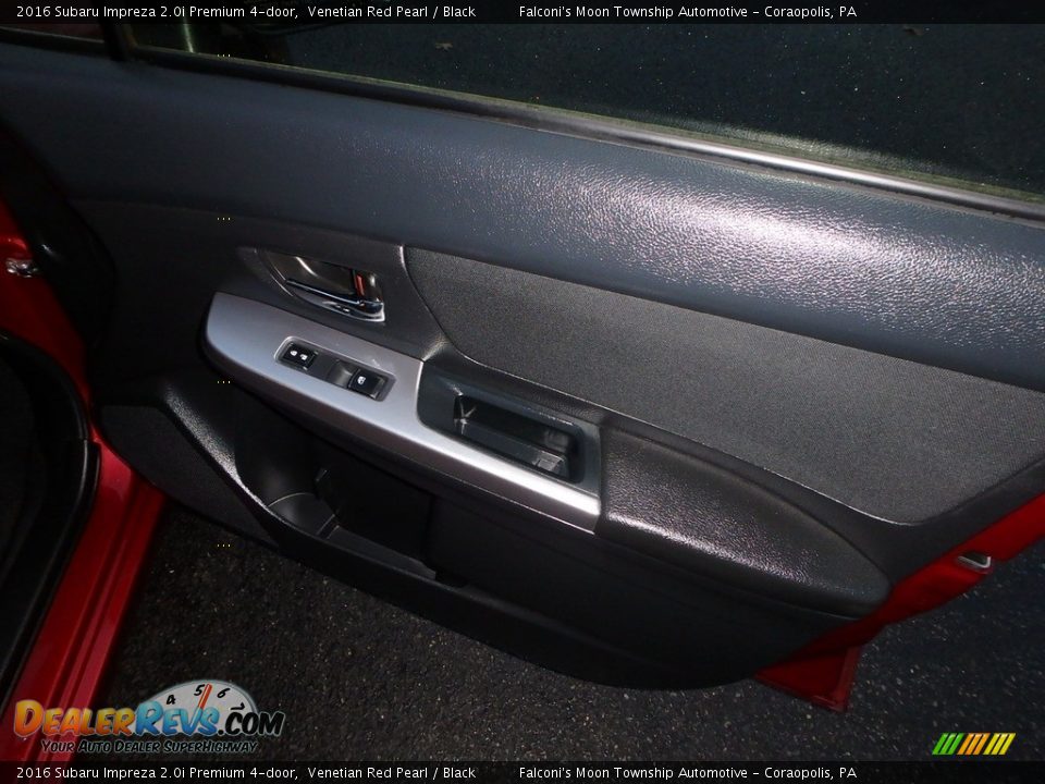 2016 Subaru Impreza 2.0i Premium 4-door Venetian Red Pearl / Black Photo #12