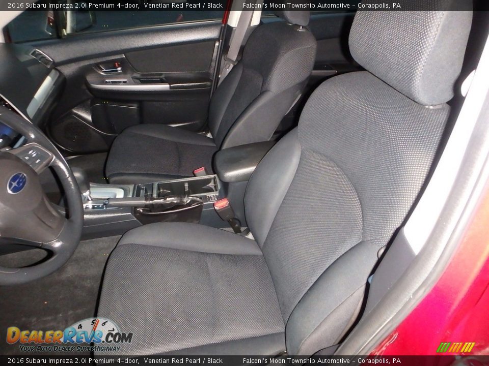 2016 Subaru Impreza 2.0i Premium 4-door Venetian Red Pearl / Black Photo #15