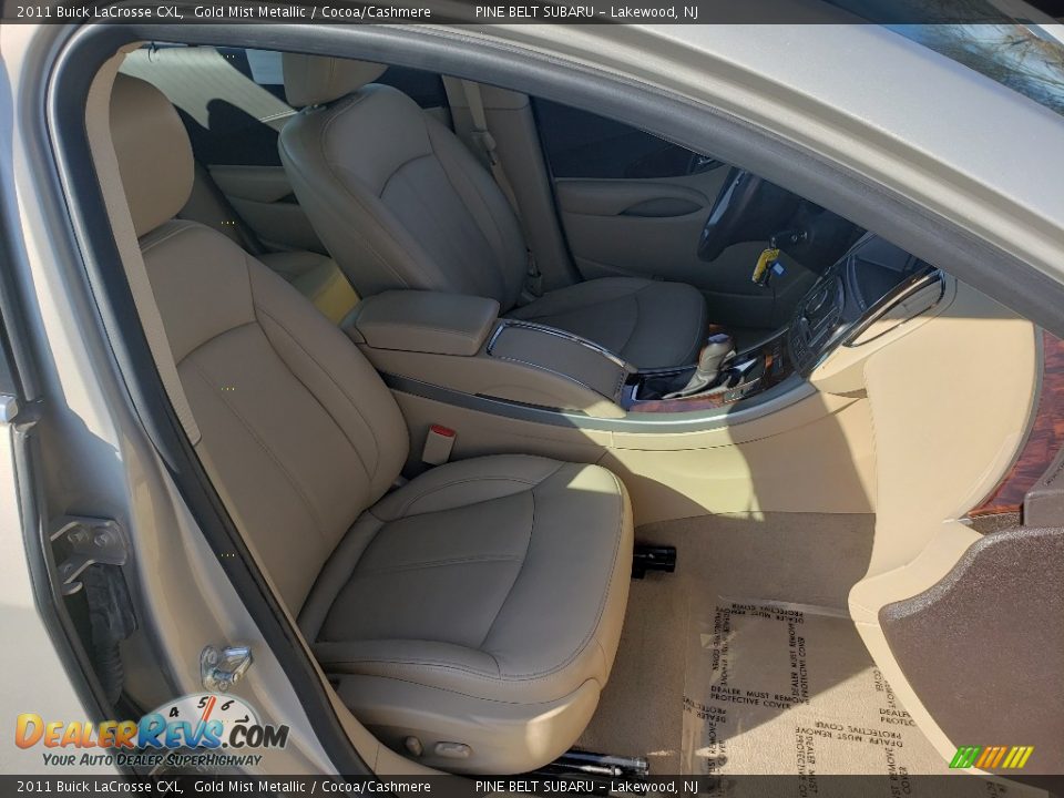 2011 Buick LaCrosse CXL Gold Mist Metallic / Cocoa/Cashmere Photo #12