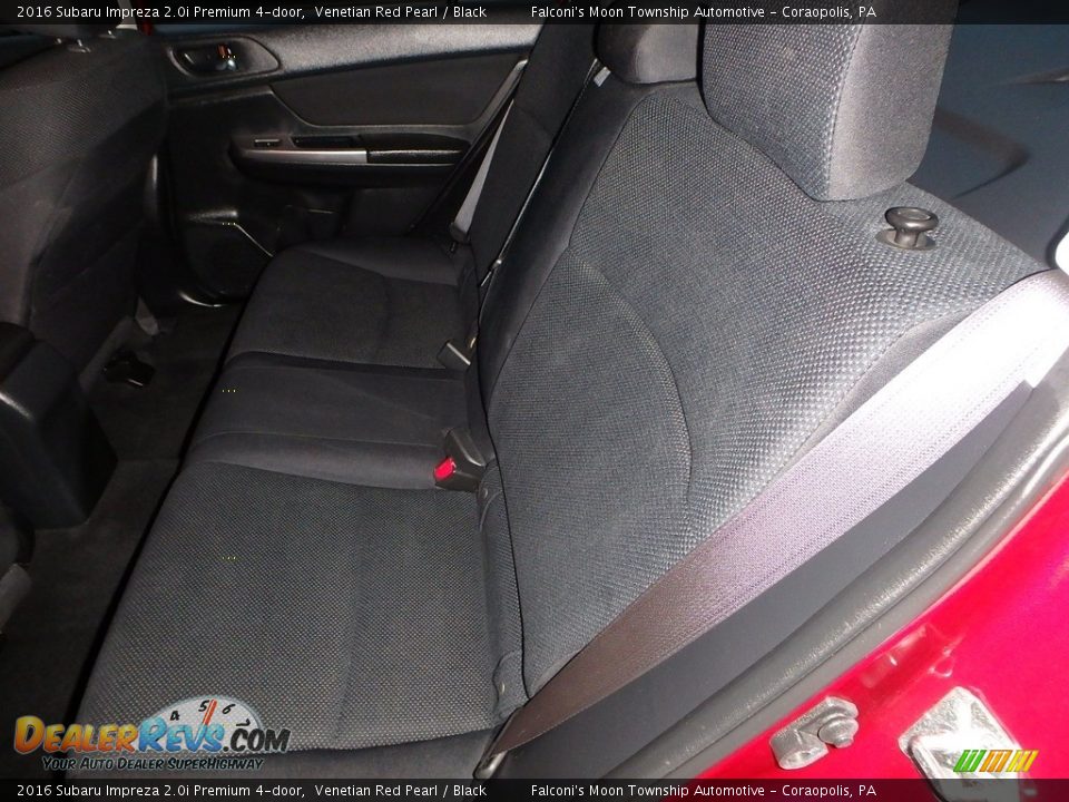 2016 Subaru Impreza 2.0i Premium 4-door Venetian Red Pearl / Black Photo #16