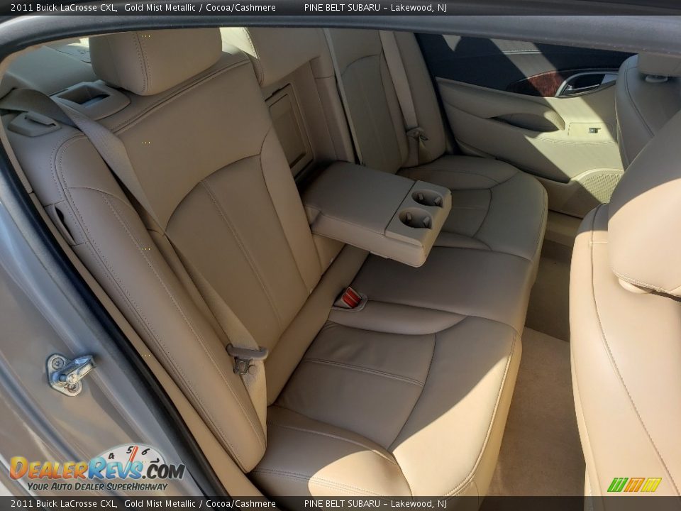 2011 Buick LaCrosse CXL Gold Mist Metallic / Cocoa/Cashmere Photo #14