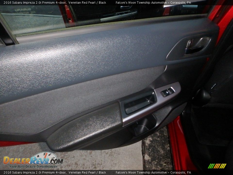 2016 Subaru Impreza 2.0i Premium 4-door Venetian Red Pearl / Black Photo #18