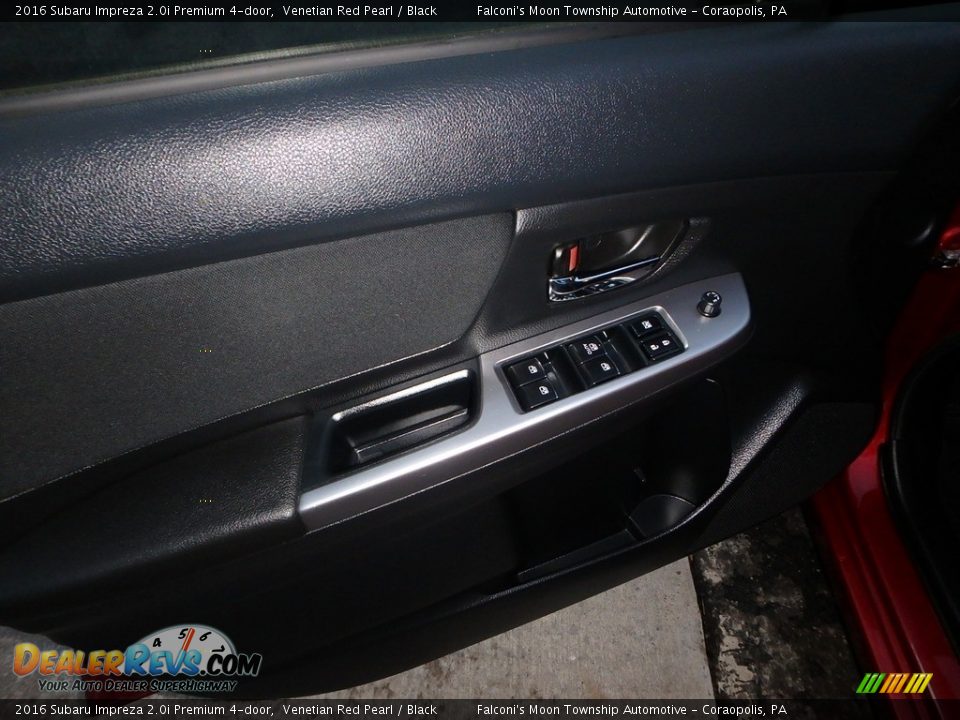 2016 Subaru Impreza 2.0i Premium 4-door Venetian Red Pearl / Black Photo #19
