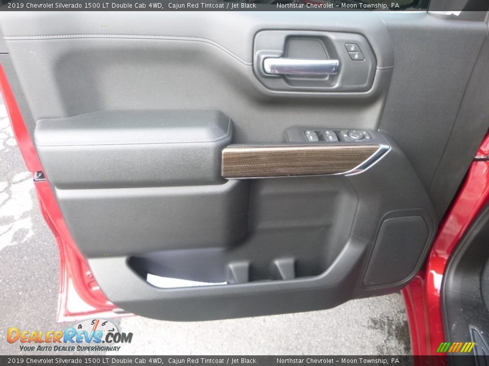 2019 Chevrolet Silverado 1500 LT Double Cab 4WD Cajun Red Tintcoat / Jet Black Photo #16