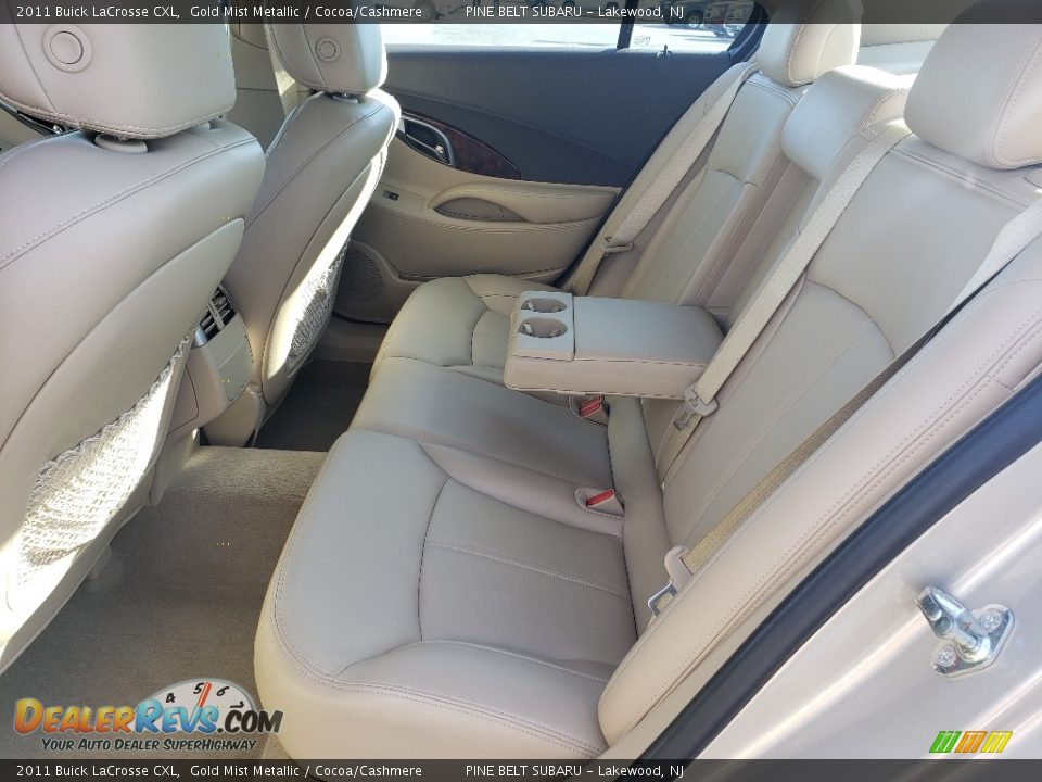2011 Buick LaCrosse CXL Gold Mist Metallic / Cocoa/Cashmere Photo #18