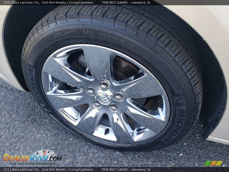 2011 Buick LaCrosse CXL Gold Mist Metallic / Cocoa/Cashmere Photo #20