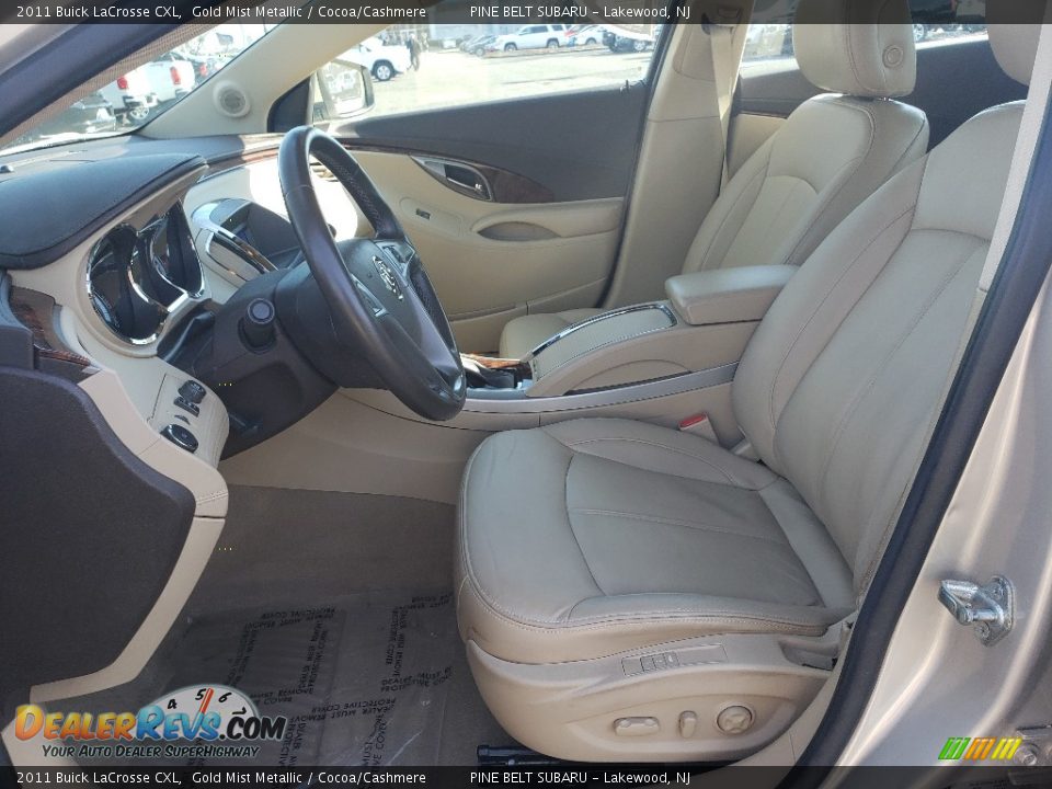 2011 Buick LaCrosse CXL Gold Mist Metallic / Cocoa/Cashmere Photo #22