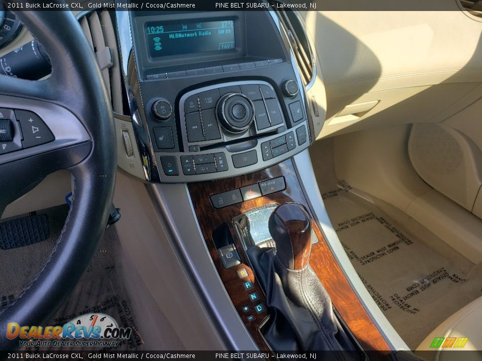 2011 Buick LaCrosse CXL Gold Mist Metallic / Cocoa/Cashmere Photo #25