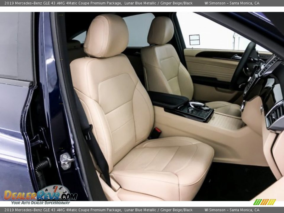 Ginger Beige/Black Interior - 2019 Mercedes-Benz GLE 43 AMG 4Matic Coupe Premium Package Photo #5