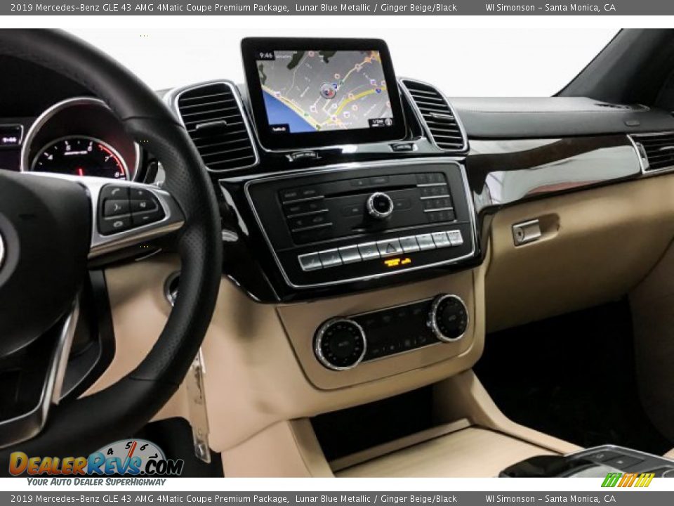 Controls of 2019 Mercedes-Benz GLE 43 AMG 4Matic Coupe Premium Package Photo #6