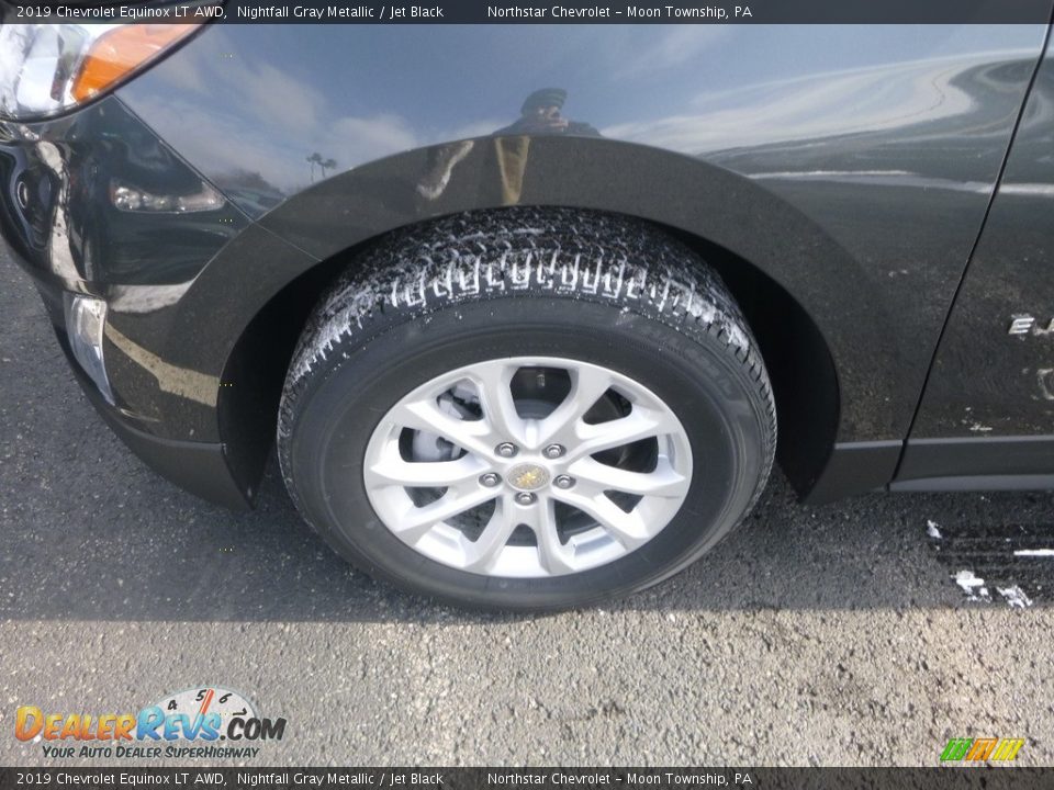 2019 Chevrolet Equinox LT AWD Nightfall Gray Metallic / Jet Black Photo #2