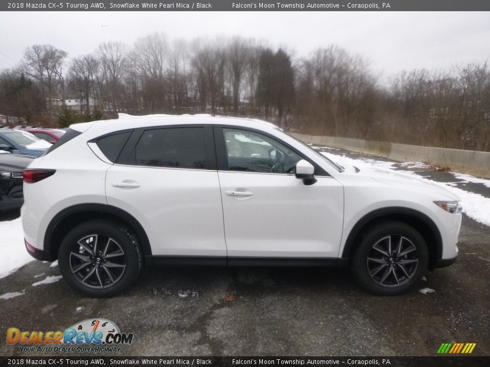 2018 Mazda CX-5 Touring AWD Snowflake White Pearl Mica / Black Photo #1