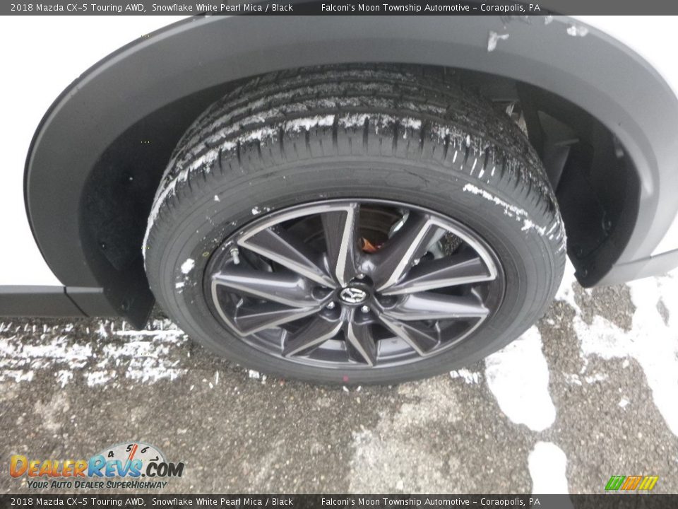 2018 Mazda CX-5 Touring AWD Snowflake White Pearl Mica / Black Photo #7