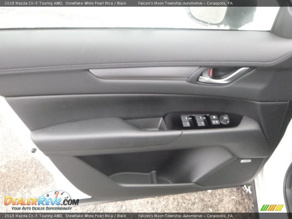 2018 Mazda CX-5 Touring AWD Snowflake White Pearl Mica / Black Photo #10