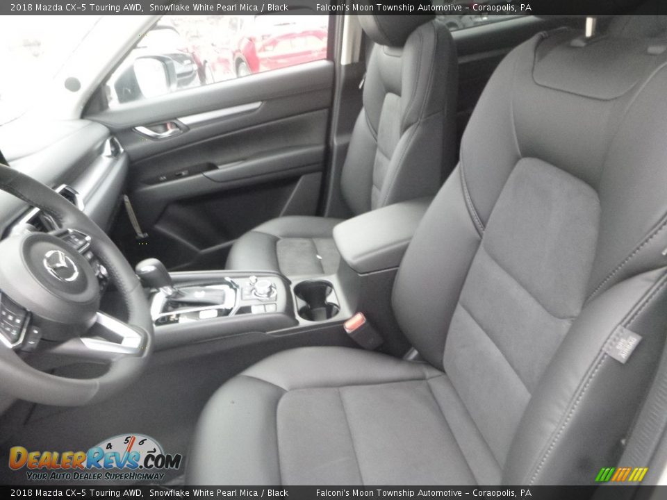 2018 Mazda CX-5 Touring AWD Snowflake White Pearl Mica / Black Photo #11