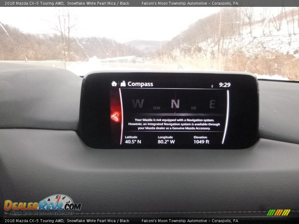 2018 Mazda CX-5 Touring AWD Snowflake White Pearl Mica / Black Photo #13