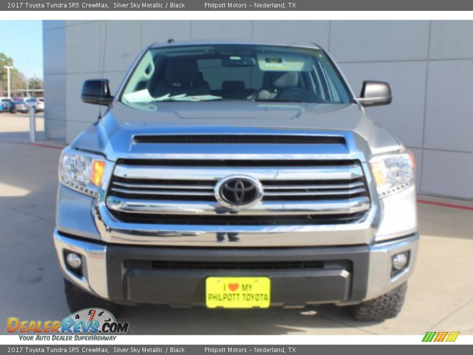 2017 Toyota Tundra SR5 CrewMax Silver Sky Metallic / Black Photo #3